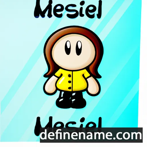 cartoon of the name Misjelle