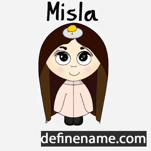 Mislina cartoon