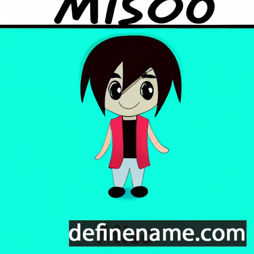 Misono cartoon