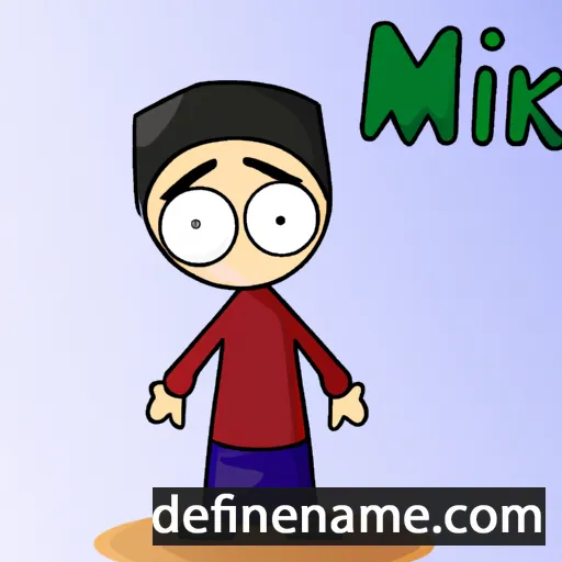 cartoon of the name Misrak