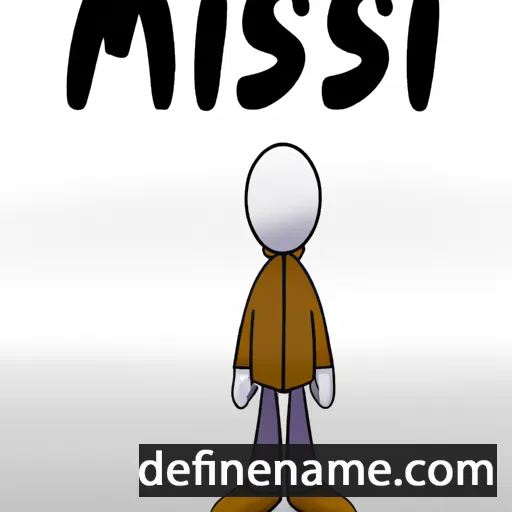 cartoon of the name Mist