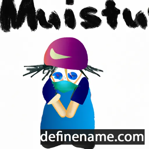 cartoon of the name Mistianu