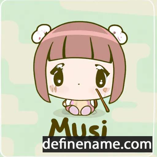 cartoon of the name Misu