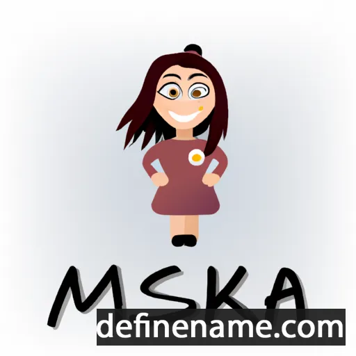 Mitska cartoon