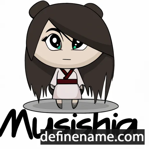 cartoon of the name Mitsuha