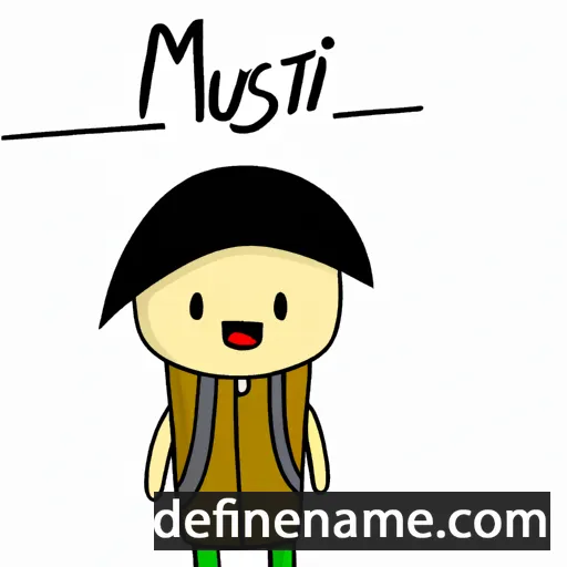 cartoon of the name Mitsumi