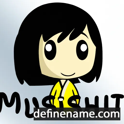 cartoon of the name Mitsumi