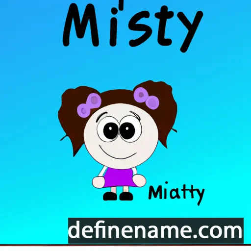 cartoon of the name Mitsy