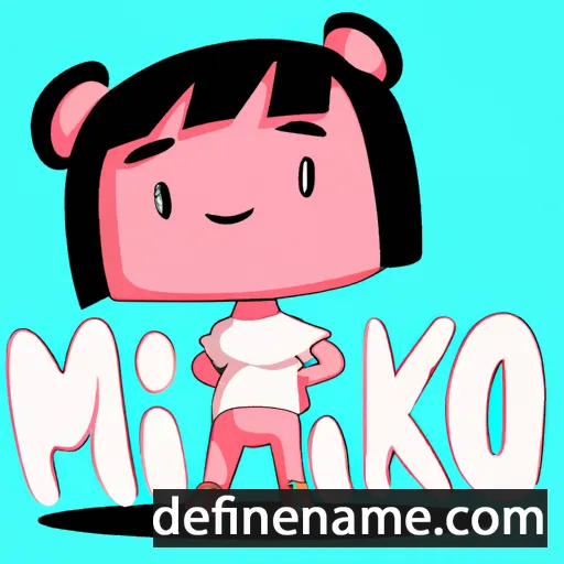 Miúki cartoon