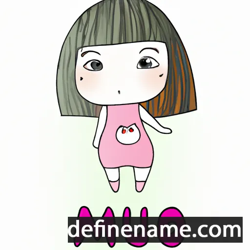 cartoon of the name Miu