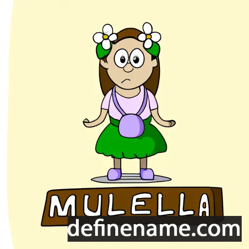 cartoon of the name Miuliela