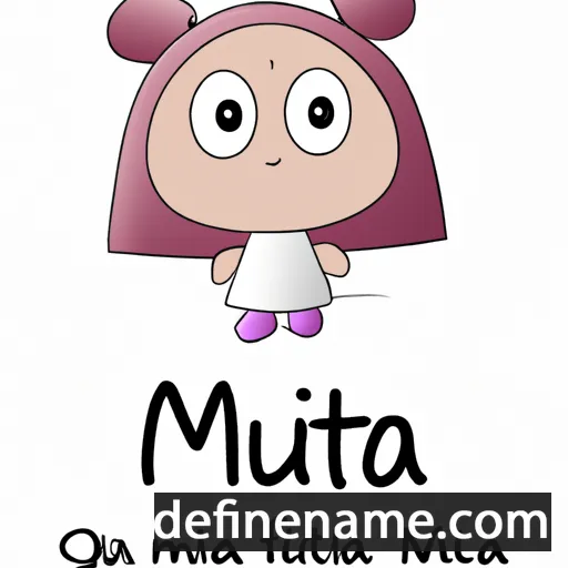 cartoon of the name Miuta