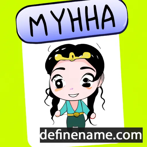 Miyaha cartoon