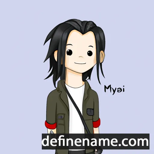 Miyavi cartoon