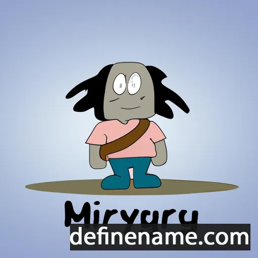 Miyirgul cartoon