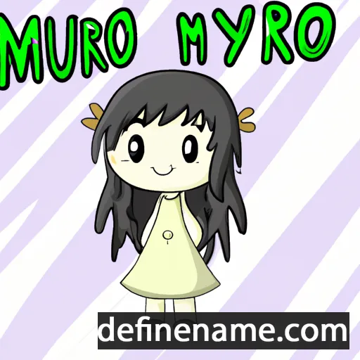 Miyoru cartoon