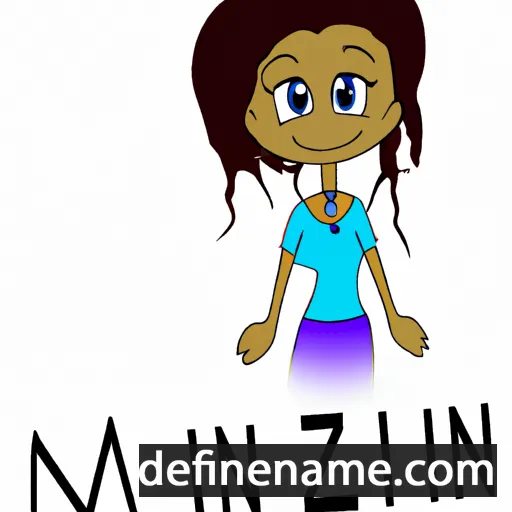 cartoon of the name Mizani