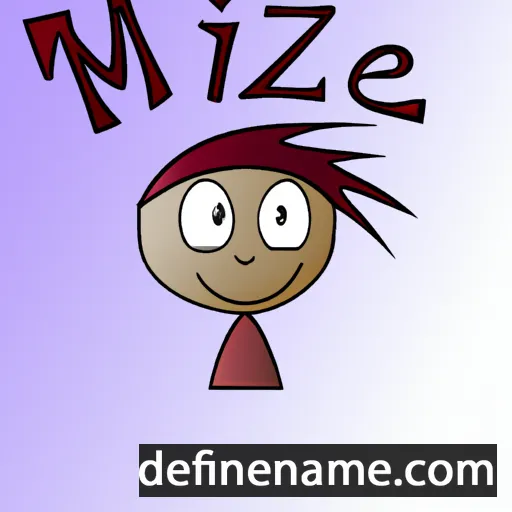 Mizé cartoon