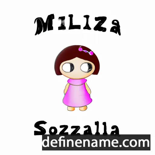 Miziellia cartoon