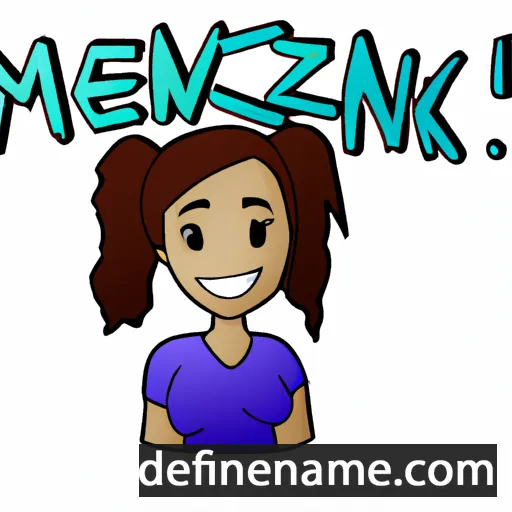 cartoon of the name Mkenzie