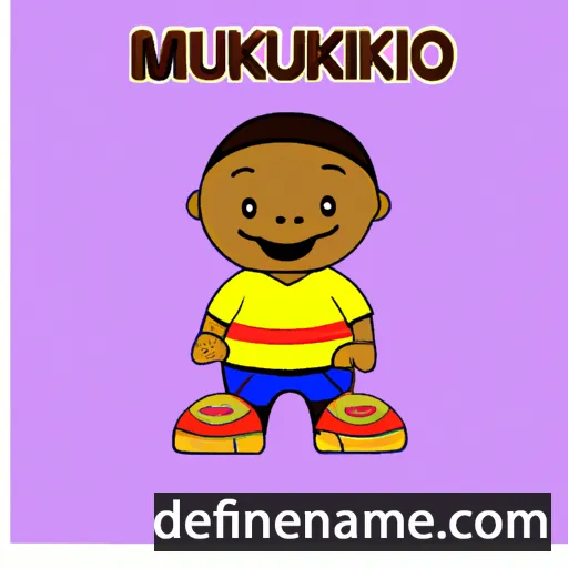 cartoon of the name Mkhuleko