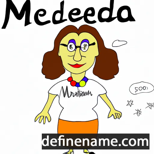 Mladena cartoon