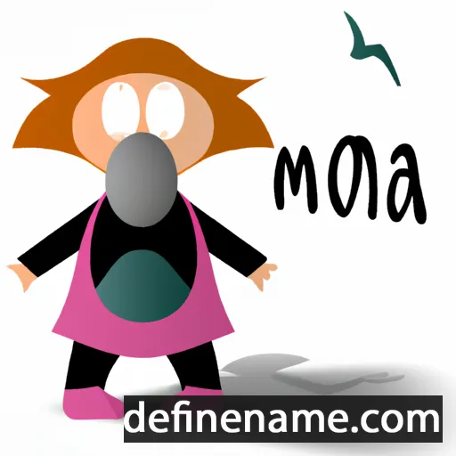 Moa cartoon