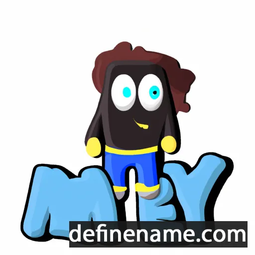 Móey cartoon