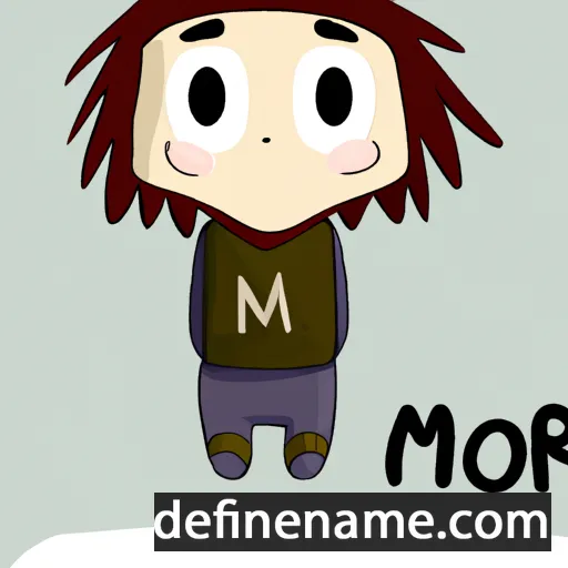 cartoon of the name Móri