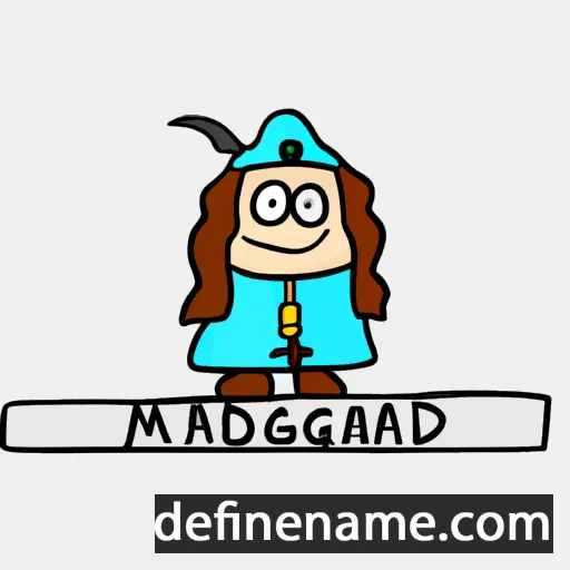 cartoon of the name Móðguðr