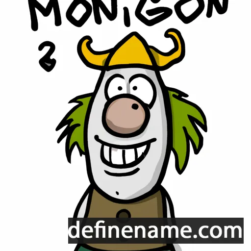 Möngön cartoon