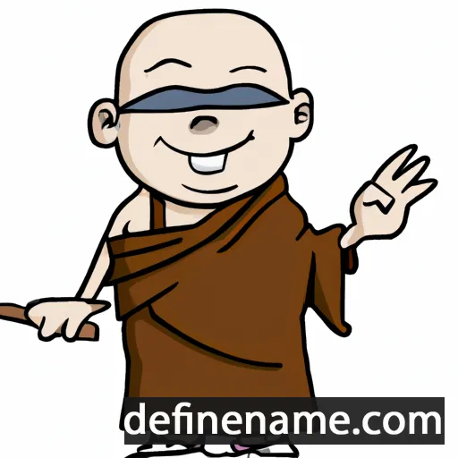 cartoon of the name Mönkhdalai