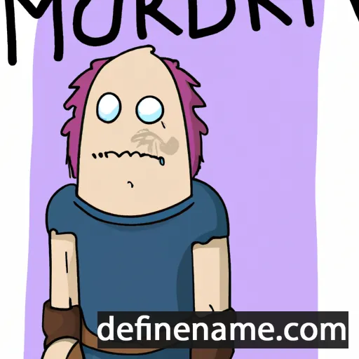 Mörður cartoon