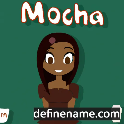 Mocha cartoon