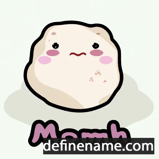 cartoon of the name Mochi