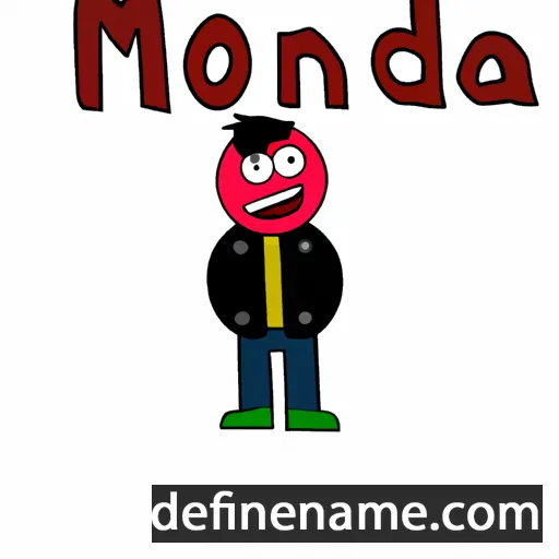 cartoon of the name Modena