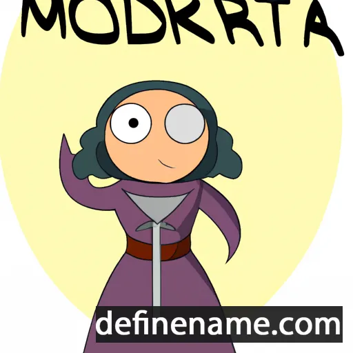 Moderata cartoon