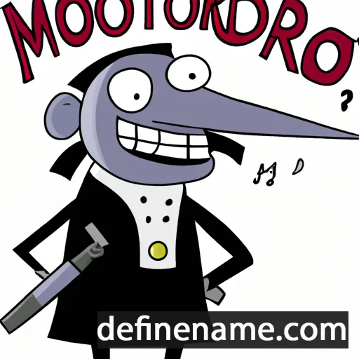 Moderato cartoon