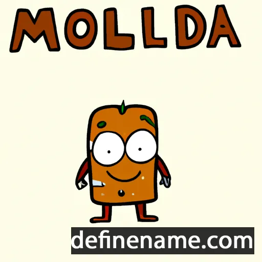 cartoon of the name Modilla