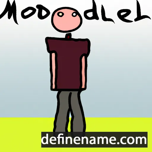 Modlen cartoon