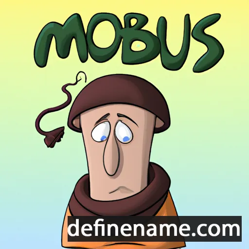 cartoon of the name Moebius