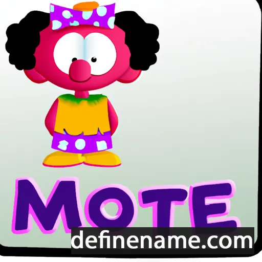 cartoon of the name Moetje