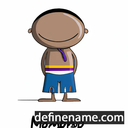 cartoon of the name Mohombi