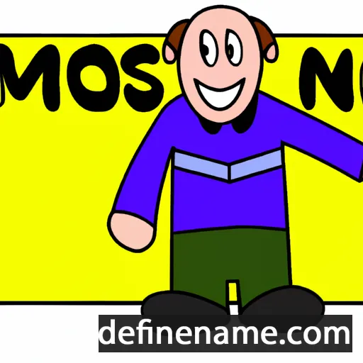 cartoon of the name Moisen