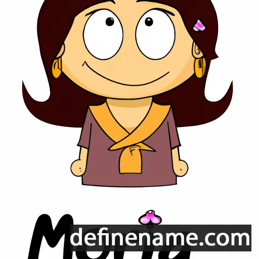 cartoon of the name Mojra