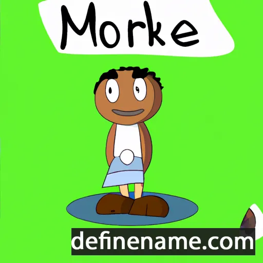 Mokorue cartoon