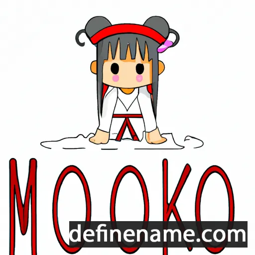 Mokou cartoon