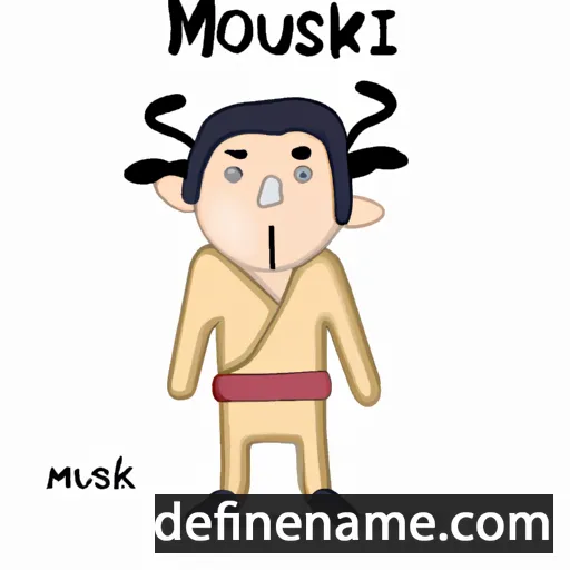 Mokusei cartoon