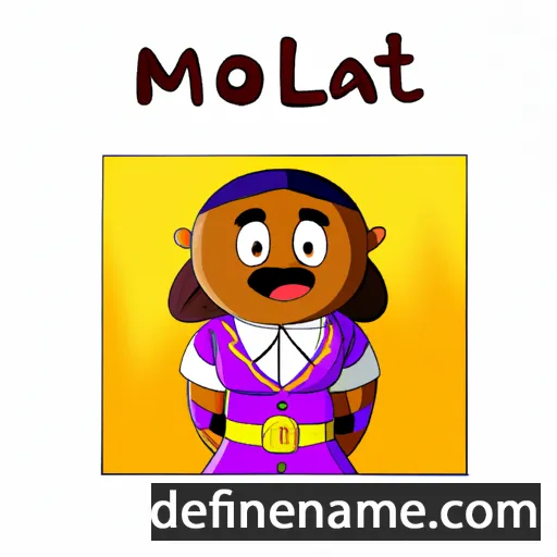 cartoon of the name Molatadi