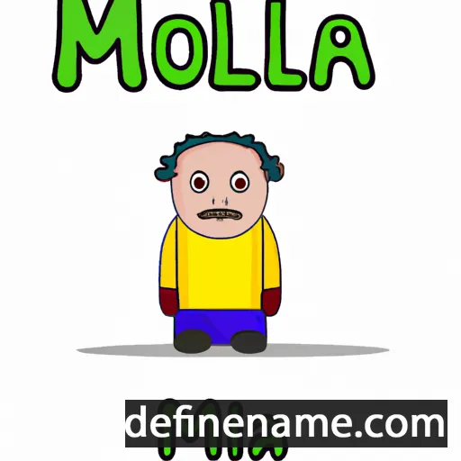 cartoon of the name Molina